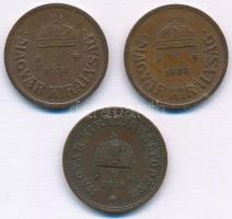 1914KB 2f Br + 1935. 2f Br (2x) T:1-,2