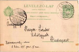 1900 Fenyőháza, Lubochna; photo