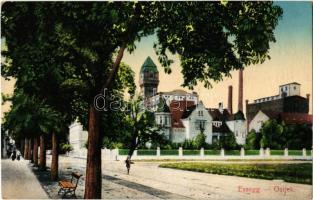 1914 Eszék, Esseg, Osijek; malom / Paromlin Union / Union Dampfmühle / steam mill (EK)