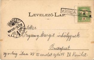 1902 Korompa, Krompach, Krompachy (Szepes); Balkányi S.  (EB)