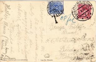 1936 Tátra, Vysoké Tatry; Fátyol vízesés / Vodopad Skok / waterfall. Lumen (EK)