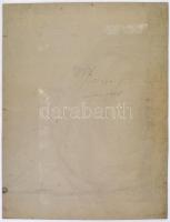 Bernáth jelzéssel: Balaton. Akvarell, papír, üvegezett fa keretben, 34x48 cm