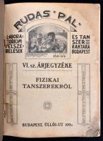 cca 1920 Dudás Pál laboratóriumi felszerelések és tanszerek ratára Budapest VI. Fizikai tanszerek ké...