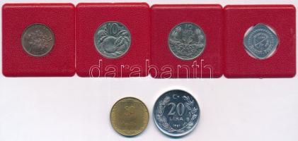 Vegyes forgalmi emlékkiadások, mind FAO (6xklf), néhány tanúsítvánnyal T:1-
Mixed commemorative iss...