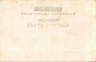 Constantinople, Istanbul; Porte et tour du Seraskerat / Seraskier (Beyazit)Tower and gate, market (E...