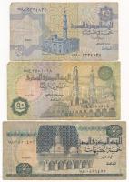 Egyiptom 1978-1985. 25p-5Ł (7x) T:III-IV 
Egypt 1978-1985. 25 Piastres - 1 Pound (7x) C:F-G
