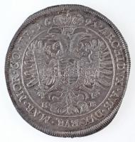 1691K-B Tallér Ag "I. Lipót" Körmöcbánya (28,52g) T:2- hajlott lapka, juszt., kiss ph. / H...