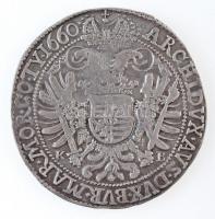 1660K-B Tallér Ag "I. Lipót" Körmöcbánya (28,44g) T:3 címer oldalon több ü. / Hungary 1691...