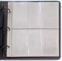 Zöld műbőr kapcsos érmeberakó album "Az Olimpiai Játékok hivatalos ezüstérmei" laponként 2...