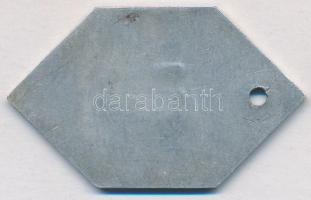 DN "Műszaki Főosztály" sorszámozott Al bárca (30x60mm) T:2