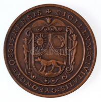 Bognár György (1944-) 1985. "XII. Heves megyei Orvos-Gyógyszerész Napok  Gyöngyös" Br emlé...