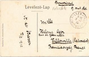 1910 Kisbáb, Kis-Baáb, Maly Báb (Báb); kastély. Rasofszky B. kiadása / castle