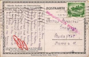 1915 Spur des Torpedos des österr.-ung. Unterseebootes UV welches den französischen Kreuzer Léon Gam...