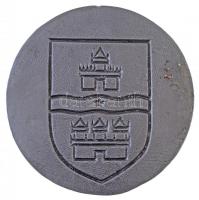 1988. "A csepeli PV gyakorlat emlékére" fém emlékérem eredeti tokban (115mm) T:2