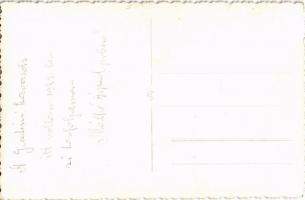 1942 Nagybánya, Baia Mare; Muntii Gutai / Síelő a Gutini-havasokban, téli sport / skiing in the Guti...