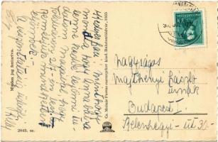 Balatonföldvár, Mólóbejárat, "Fióka III" vitorlás. Cs. Molnár Ferenc kiadása