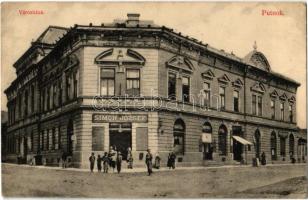 1909 Putnok, Városháza, Simon József üzlete