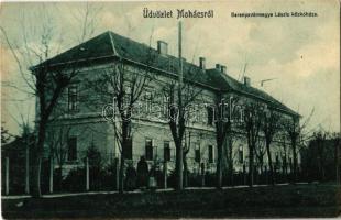 1909 Mohács, Baranyavármegye László közkórháza. Blandl János kiadása (fl)