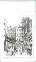 Geoffrey Scowcroft Fletcher (1923-2004): My London. Folio of Drawings. 1975, London, Daily Telegraph...