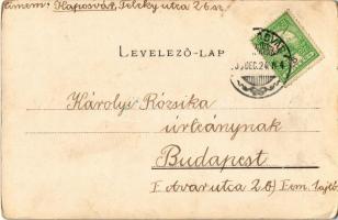 ~1905 Kaposvár, Városháza. Fenyvesi Béla kiadása  (EK)