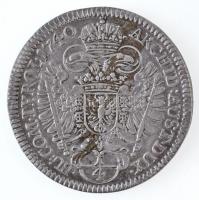 Ausztria 1740. 1/4 Tallér Ag "III. Károly" (6,99g) T:2- ü., fo. / Austria 1740. 1/4 Thaler...