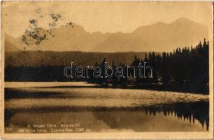 1916 Tátra, Magas-Tátra, Vysoké Tatry;  Csorba-tó / Csorba-See / Strbské pleso / lake, High Tatras (EK)