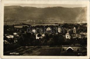 1931 Rozsnyó, Roznava; látkép, templomok / general view, churches