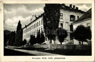 1939 Rozsnyó, Roznava; Római katolikus gimnázium. Özv. Dr. Mariska Györgyné kiadása / Catholic high school
