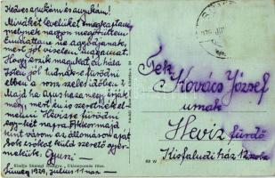 1929 Sümeg, vár látkép, Kőkereszt. Hangya kiadása (fl)