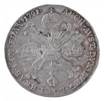 Osztrák Németalföld 1791A 1/4 Koronatallér Ag "II. Lipót" Bécs (7,30g) T:2- / Austrian Net...