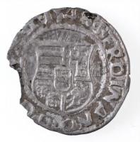 1548K-B Denár Ag I. Ferdinánd (0,48g) T:2- kitörés Hungary 1548K-B Denar Ag Ferdinand I (0,48g) C:VF cracked Huszár: 935., Unger II.: 745.a