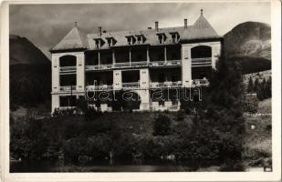 1942 Tátraszéplak, Tatranska Polianka, Westerheim (Magas-Tátra, Vysoké Tatry); Tátra Otthon, szálloda / hotel. Tizián photo