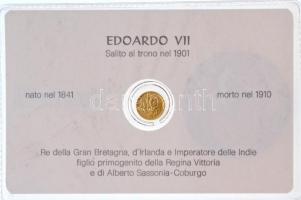 DN "VII. Edwárd" modern mini Au pénz, lezárt, eredeti műanyag tokban (0.333) T:BU
ND &quo...