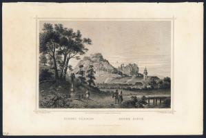1860 Sirok metszet / Sirok engraving 16x24cm