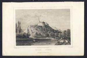 1860 Ujlak metszet / Uilac engraving 16x24cm (apró szakadás / small tear)