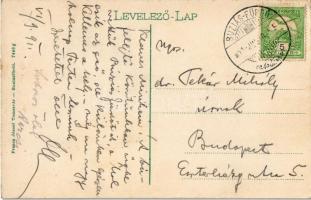 1911 Buziásfürdő, Baile Buzias; József forrás. Francz József kiadása / spring well (EK)