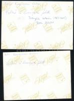 2001 Felhő a Gangesz felett, 2 db filmfotó, Ternyák Zoltán  és Tóth Ildikó szereplésével, Komáromi G...