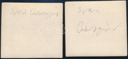 cca 1912 Ercsi, cukorgyár, 2 db fotó, 5,5×6 cm
