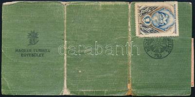 cca 1940 Magyar Turista Egyesület fényképes tagsági igazolványa
