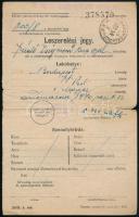 Szántó Zsigmond papírhagyatéka, neki szóló gépelt levelek, pl. izraeli kivándorlással kapcsolatban, ...