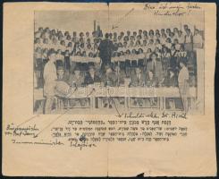 Szántó Zsigmond papírhagyatéka, neki szóló gépelt levelek, pl. izraeli kivándorlással kapcsolatban, ...