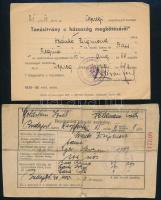 Szántó Zsigmond papírhagyatéka, neki szóló gépelt levelek, pl. izraeli kivándorlással kapcsolatban, ...