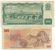 Csehszlovákia 1961-1988. 10K-500K (5xklf) T:III,III- Czechoslovakia 1961-1988. 10 Korun - 500 Korun ...