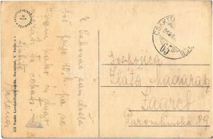 1918 Csáktornya, Cakovec; vasútállomás. Vasúti Levelezőlapárusítás 202. / Bahnhof / railway station