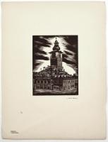 Gáborjáni Szabó Kálmán  A magyar kultúra tűzhelyei. 14 fametszet. Teljes! [Budapest, 1935]. Magyar K...