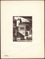 Gáborjáni Szabó Kálmán  A magyar kultúra tűzhelyei. 14 fametszet. Teljes! [Budapest, 1935]. Magyar K...
