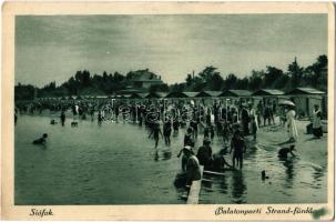 Siófok, Balatonparti strand fürdő