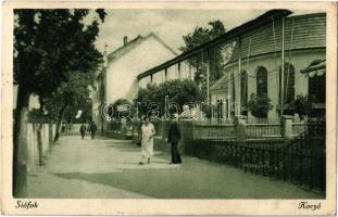 1928 Siófok, korzó (Rb)