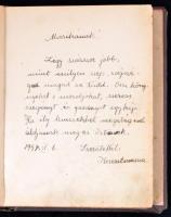 cca 1930 2 db emlékkönyv rajzokkal vegyes állapotban