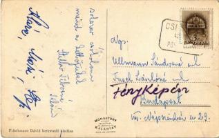 1942 Csesznek, vár. Frischmann Dávid kiadása (EK)